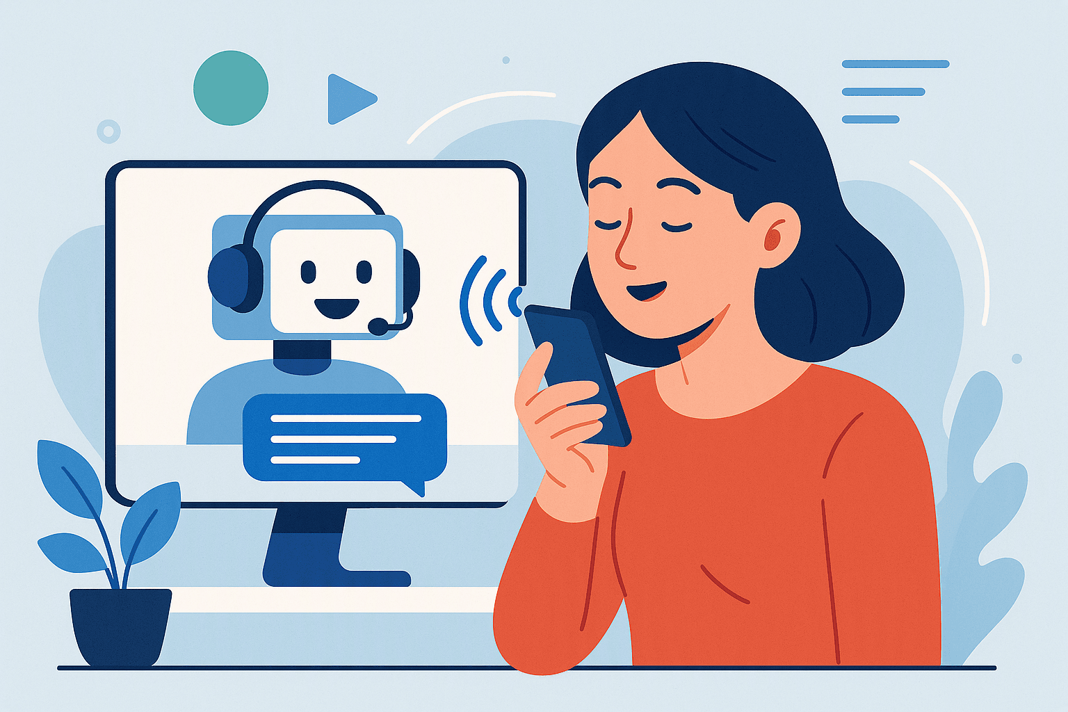 AI Voice Agent for a Website: Visitor Guidance and Forms